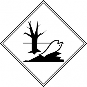 Наклейка «Вещество опасное для окружающей среды»